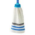 100% Microfiber Round Shape Rotating Mop For House Floor Tile